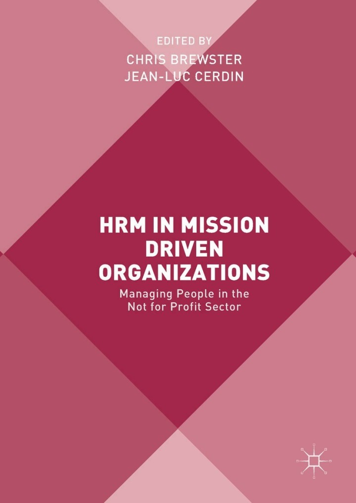 HRM in Mission Driven Organizations: Managing People in the Not for Profit Sector ebook
