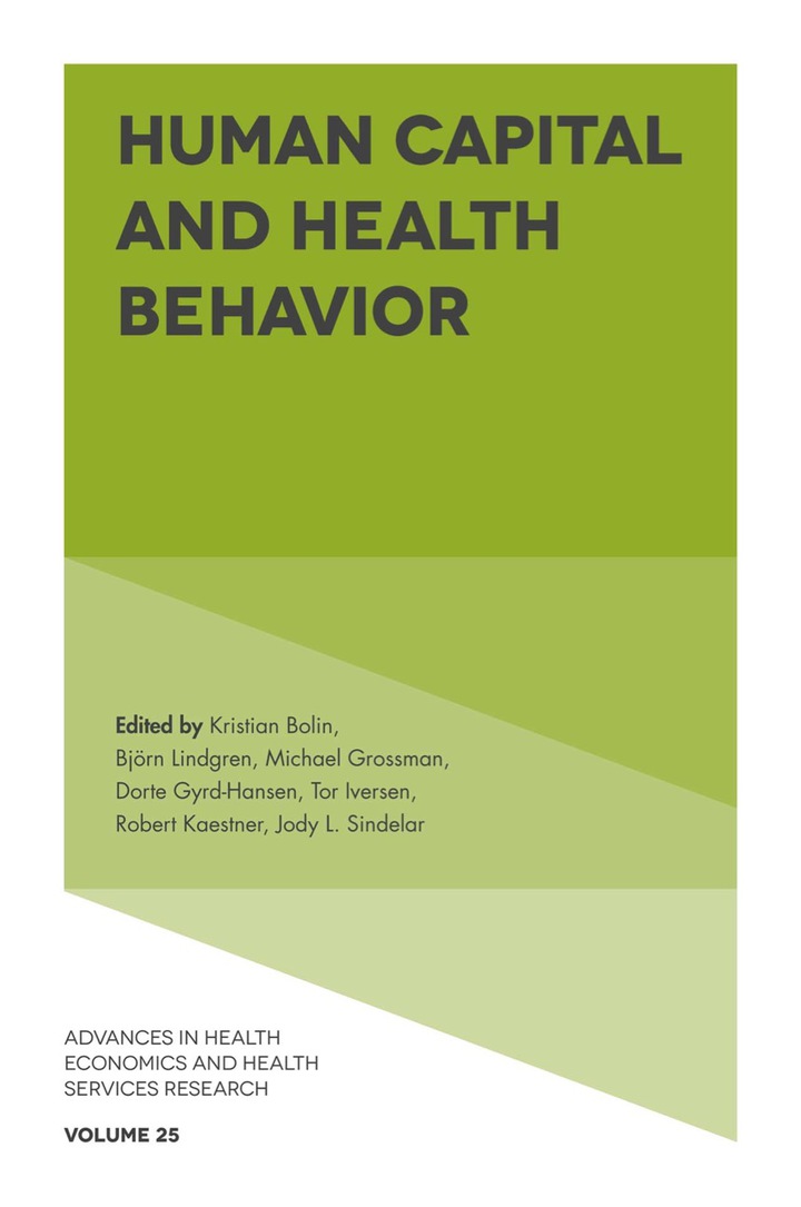 Human Capital and Health Behavior ebook