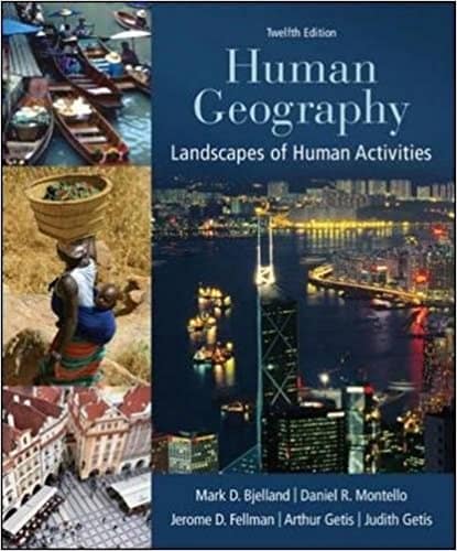 Human Geography: Landscapes of Human Activities ? 12th Edition (PDF) ebook