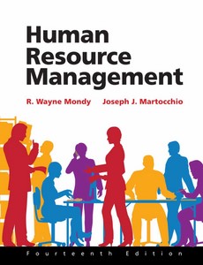 Human Resource Management 14th Edition by R. Wayne Dean Mondy ebook