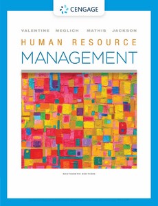 Human Resource Management 16th By Sean R. Valentine ebook