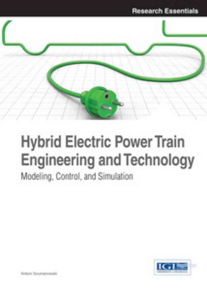 Hybrid Electric Power Train Engineering and Technology ebook