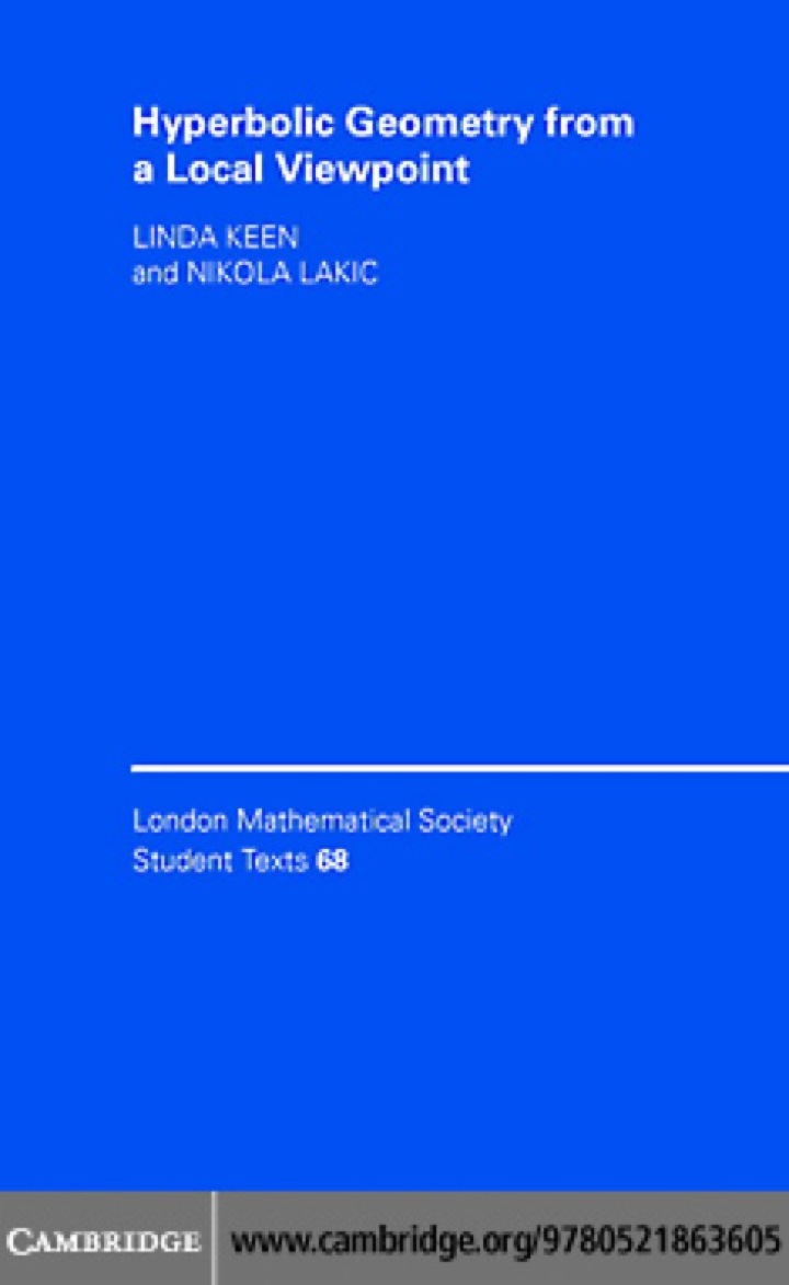 Hyperbolic Geometry from a Local Viewpoint ebook