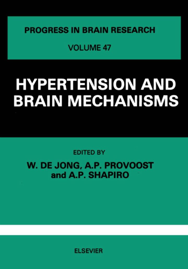 Hypertension and Brain Mechanisms ebook