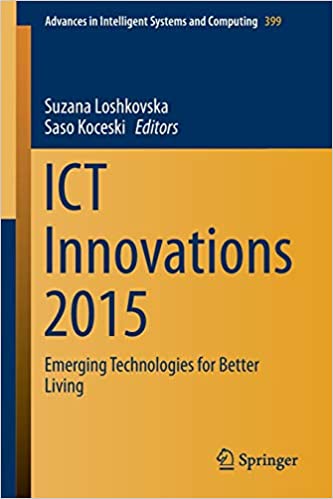 ICT Innovations 2015: Emerging Technologies for Better Living ebook