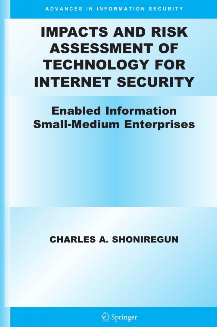 Impacts and Risk Assessment of Technology for Internet Security: Enabled Information Small-Medium Enterprises (TEISMES) ebook