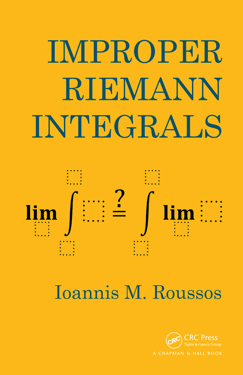Improper Riemann Integrals ebook