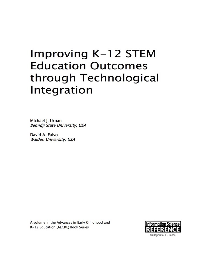 Improving K-12 STEM Education Outcomes through Technological Integration ebook