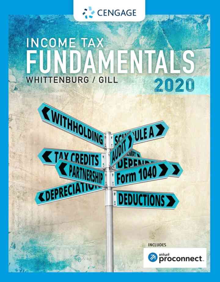 Income Tax Fundamentals 2020 ebook