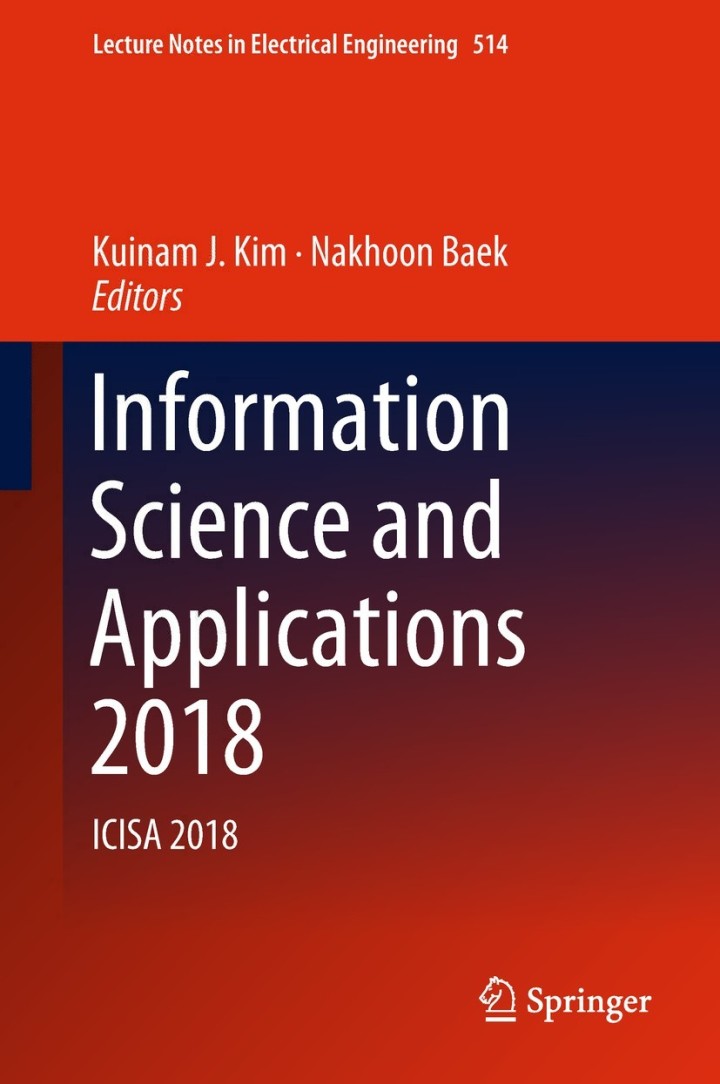 Information Science and Applications 2018: ICISA 2018 ebook