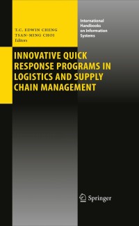 Innovative Quick Response Programs in Logistics and Supply Chain Management ebook
