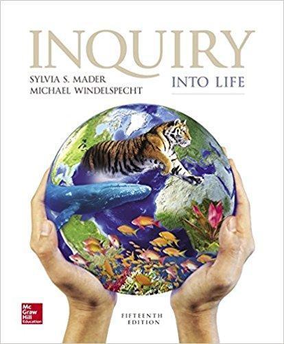 Inquiry into Life 15th Edition by Sylvia S. Mader ebook