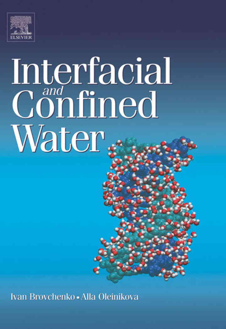 Interfacial and Confined Water ebook