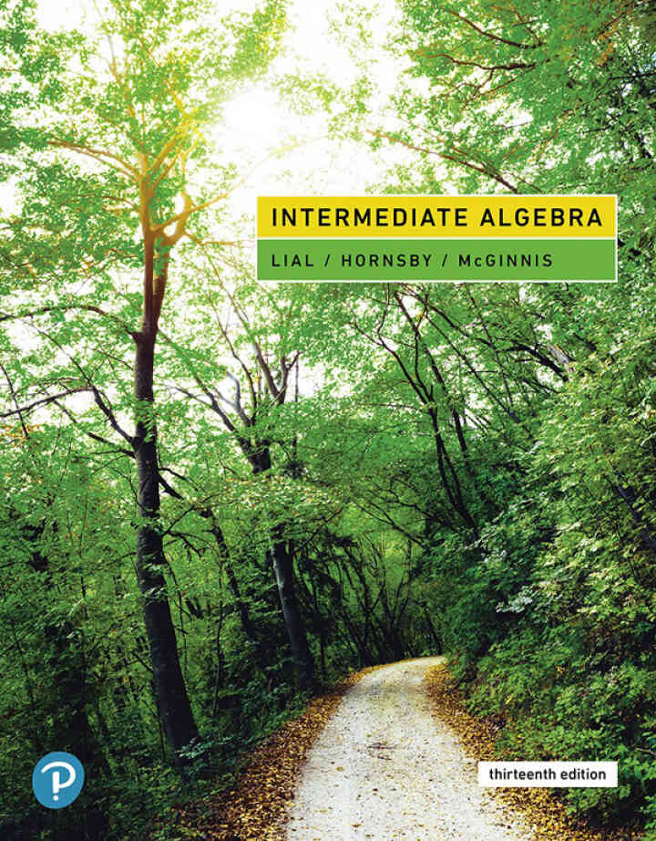 Intermediate Algebra, 13th Edition ebook