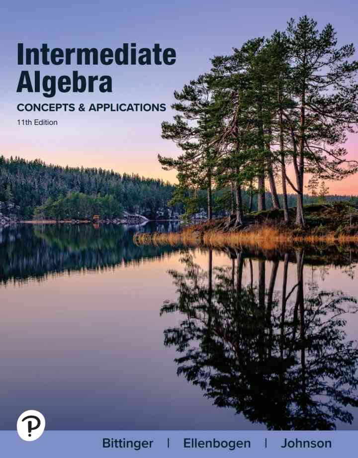 Intermediate Algebra: Concepts and Applications, 11th Edition ebook