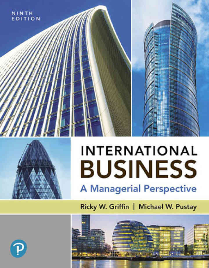 International Business: A Managerial Perspective, 9th Edition ebook