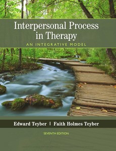 Interpersonal Process in Therapy An Integrative Model 7th Edition by Edward Teybe ebook