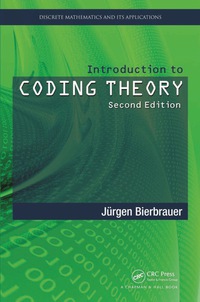 Introduction to Coding Theory ebook