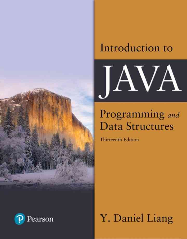 Introduction to Java Programming and Data Structures, 13th Edition ebook