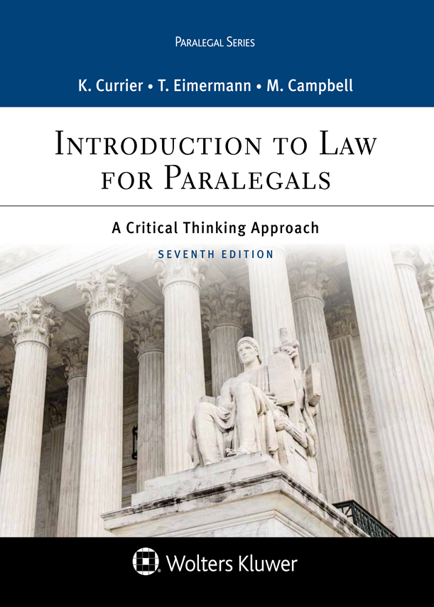 Introduction to Law for Paralegals ebook