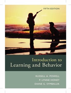 Introduction to Learning and Behavior 5th Edition by Russell A. Powell ebook