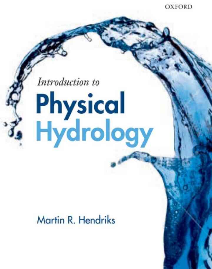 Introduction to Physical Hydrology ebook