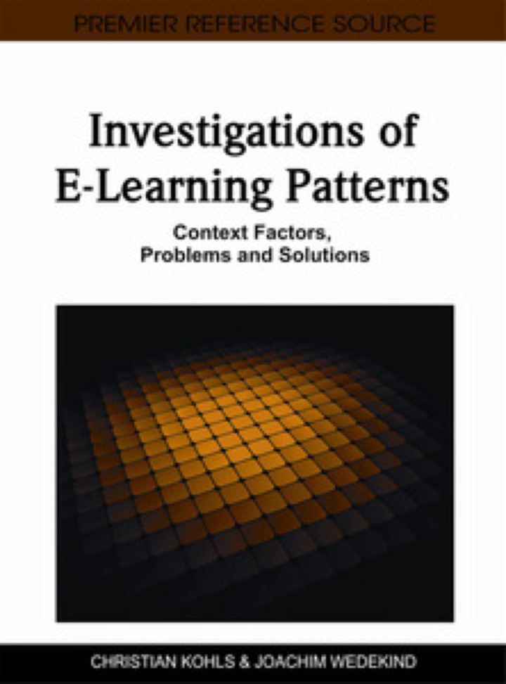 Investigations of E-Learning Patterns ebook