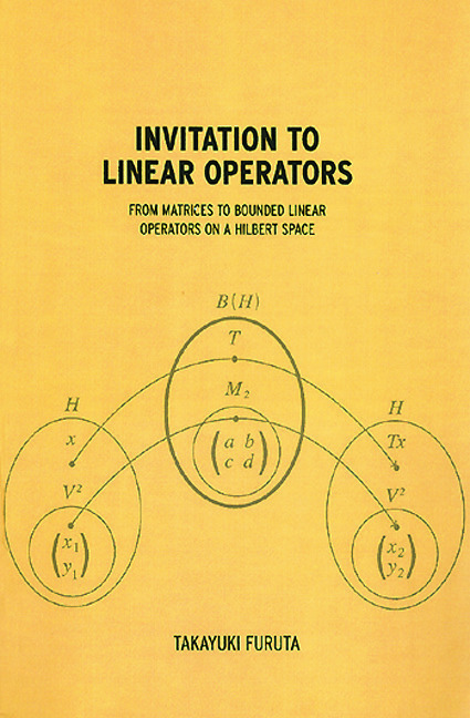 Invitation to Linear Operators: From Matrices to Bounded Linear Operators on a Hilbert Space ebook