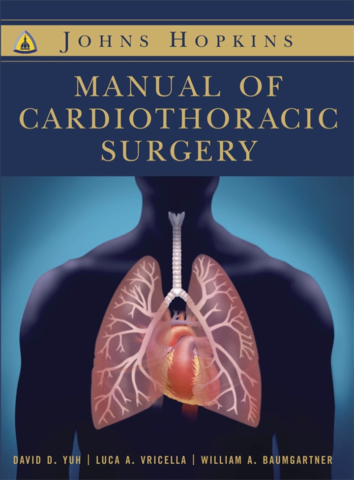 Johns Hopkins Manual of Cardiothoracic Surgery ebook