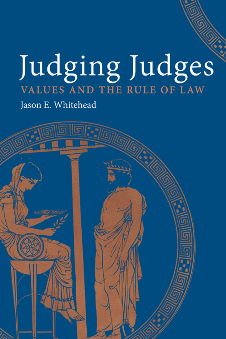 Judging Judges: Values and the Rule of Law ebook