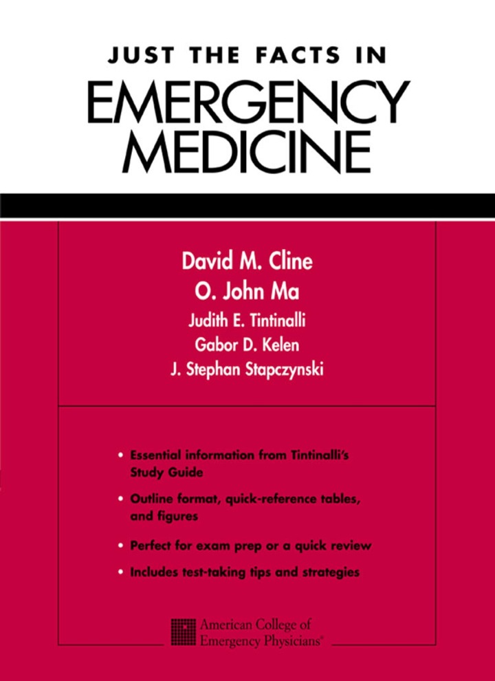 Just the Facts in Emergency Medicine ebook