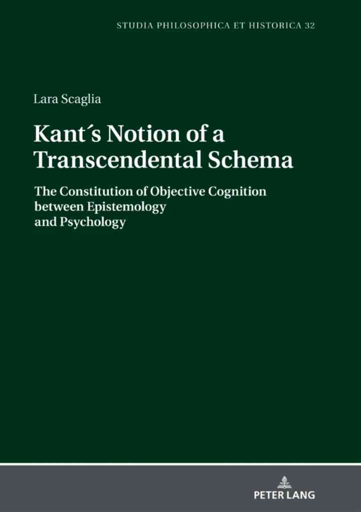 Kant's Notion of a Transcendental Schema: The Constitution of Objective Cognition between Epistemology and Psychology ebook