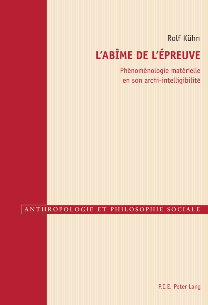 Lab�me de l�preuve: Ph�nom�nologie mat�rielle en son archi-intelligibilit� ebook