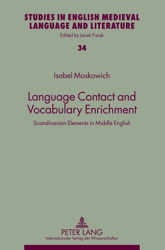 Language Contact and Vocabulary Enrichment Scandinavian Elements in Middle English ebook