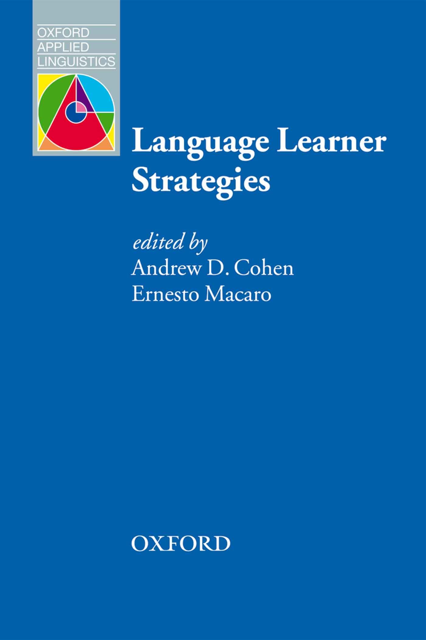 Language Learner Strategies - Oxford Applied Linguistics ebook