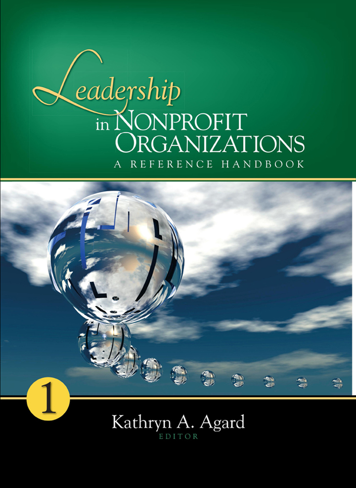 Leadership in Nonprofit Organizations: A Reference Handbook ebook