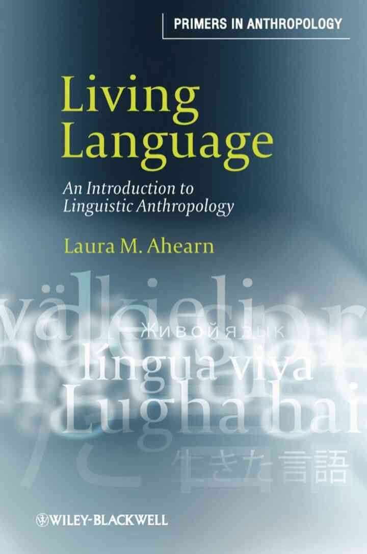 Living Language: An Introduction to Linguistic Anthropology, 1st Edition ebook