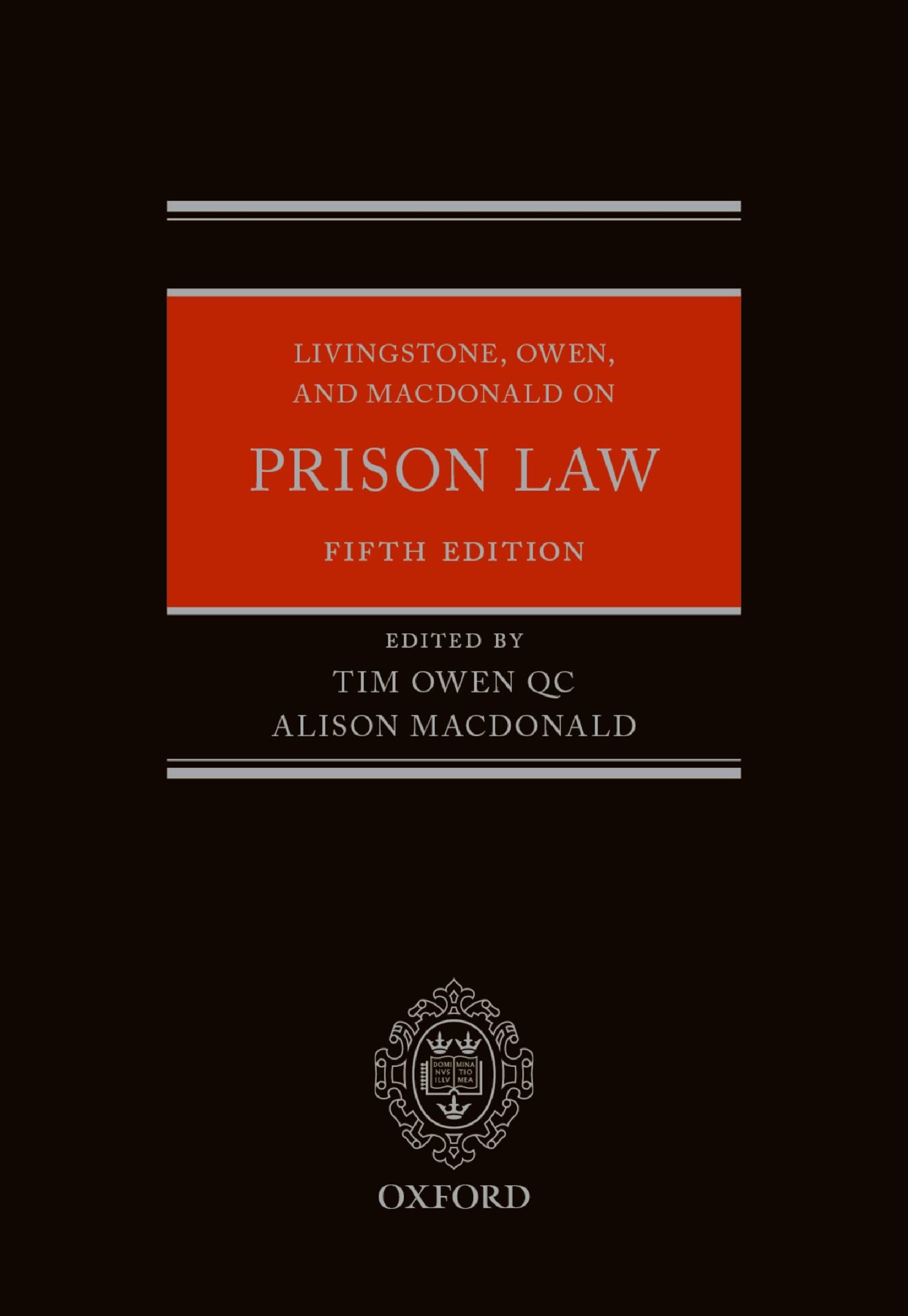 Livingstone, Owen, and Macdonald on Prison Law ebook