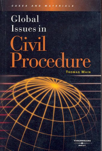 Main's Global Issues in Civil Procedure ebook