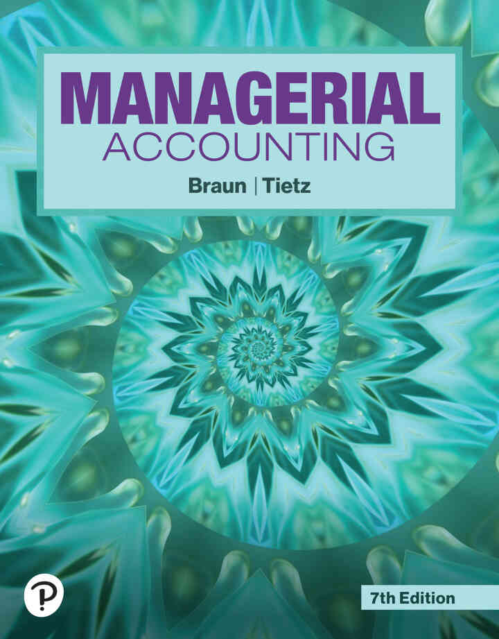 Managerial Accounting, 7th Edition ebook