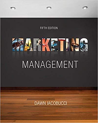 Marketing Management 5th Edition by Dawn Iacobucci ebook