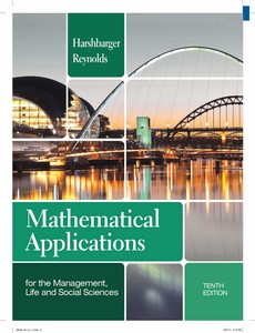 Mathematical Applications for the Management, Life, and Social Sciences 10th by Ronald J. Harshbarger ebook