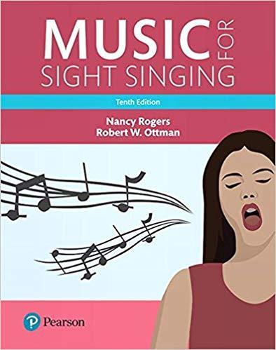 Music for Sight Singing 10th Edition by Nancy Rogers ebook