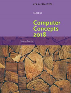 New Perspectives on Computer Concepts 2018 Comprehensive 20th by June Jamrich Parsons ebook