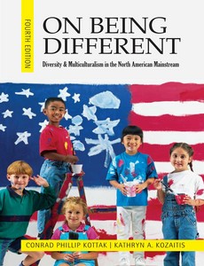 On Being Different Diversity and Multiculturalism in the North American Mainstream 4th by Kottak, Conrad ebook