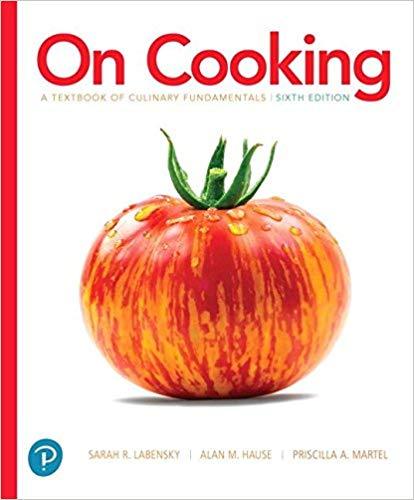 On Cooking: A Textbook of Culinary Fundamentals 6th Edition by Sarah R. Labensky ebook