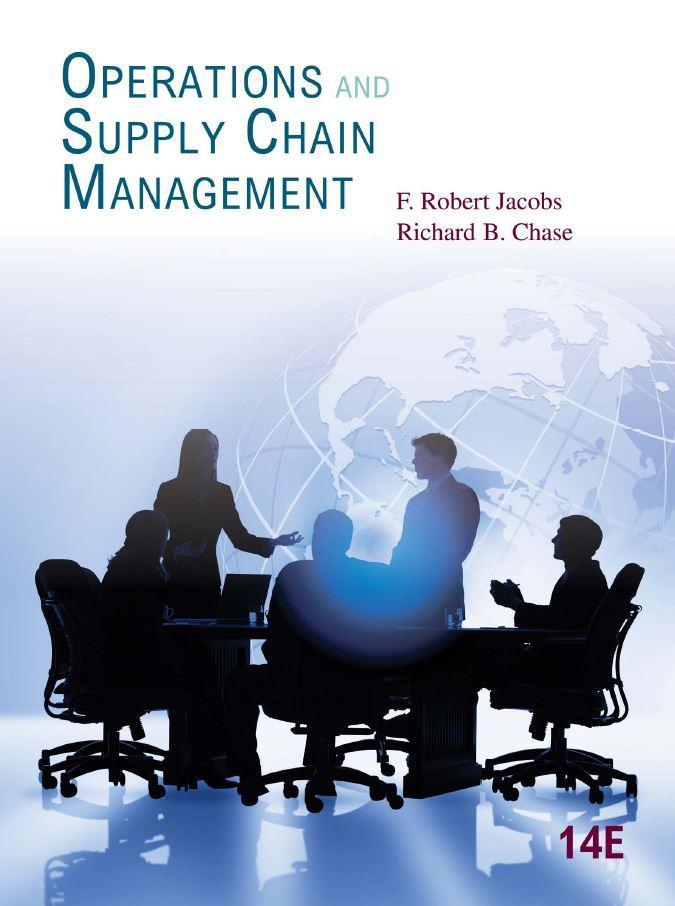 Operations and Supply Chain Management 14th Edition by F. Robert Jacobs ebook