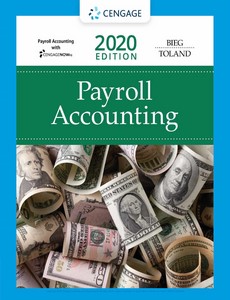 Payroll Accounting 2020 30th Edition by Bernard J. Bieg ebook