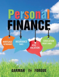 Personal Finance 12th Edition by E. Thomas Garman ebook