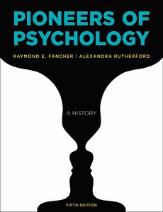 Pioneers of Psychology 5th Edition by Raymond E. Fancher ebook